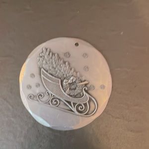 Wendell August Forge Christmas Ornament 1987